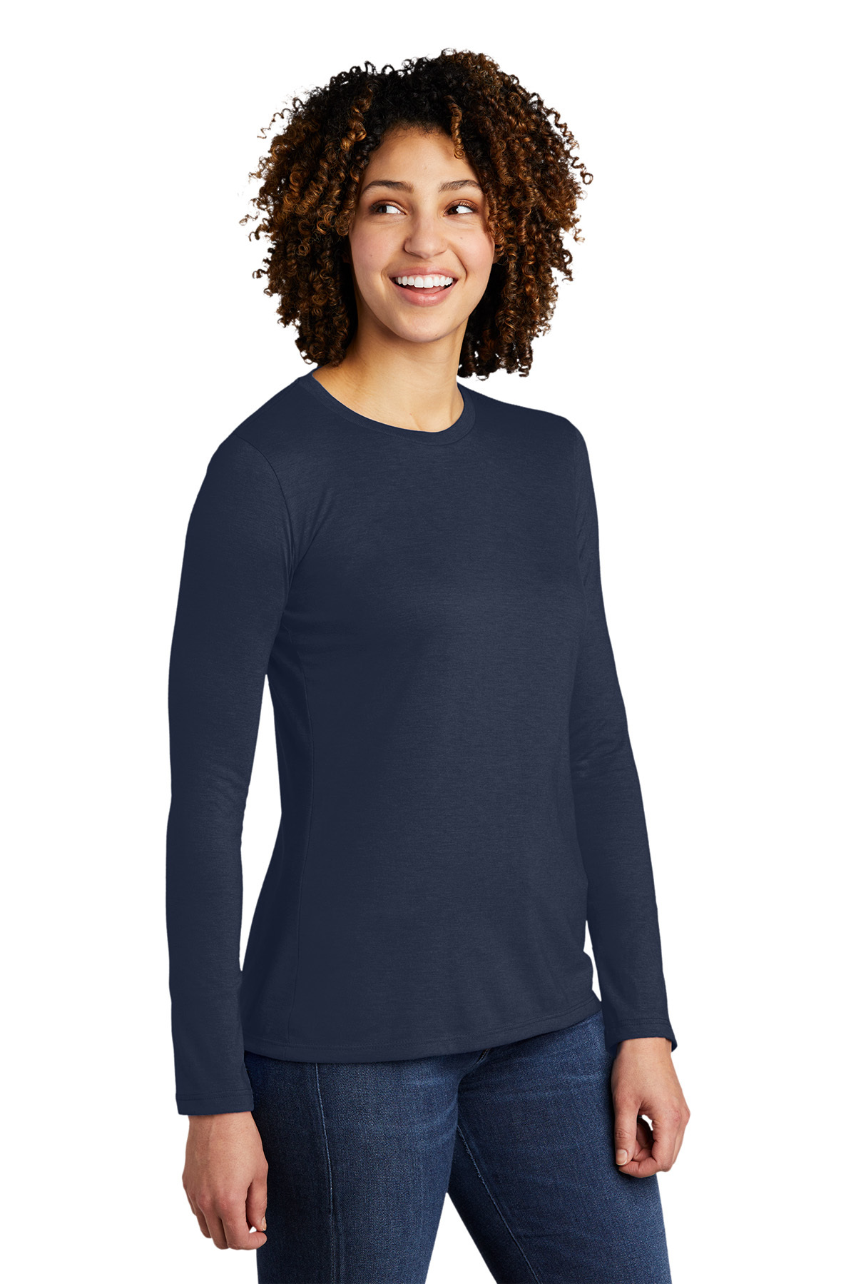 Women’s Tri-Blend Long Sleeve Tee - Cmonserrat